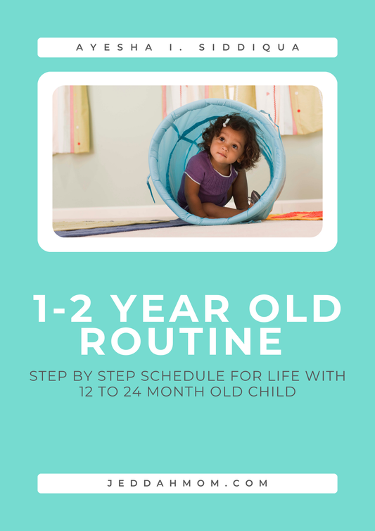 1-2 year old child routine