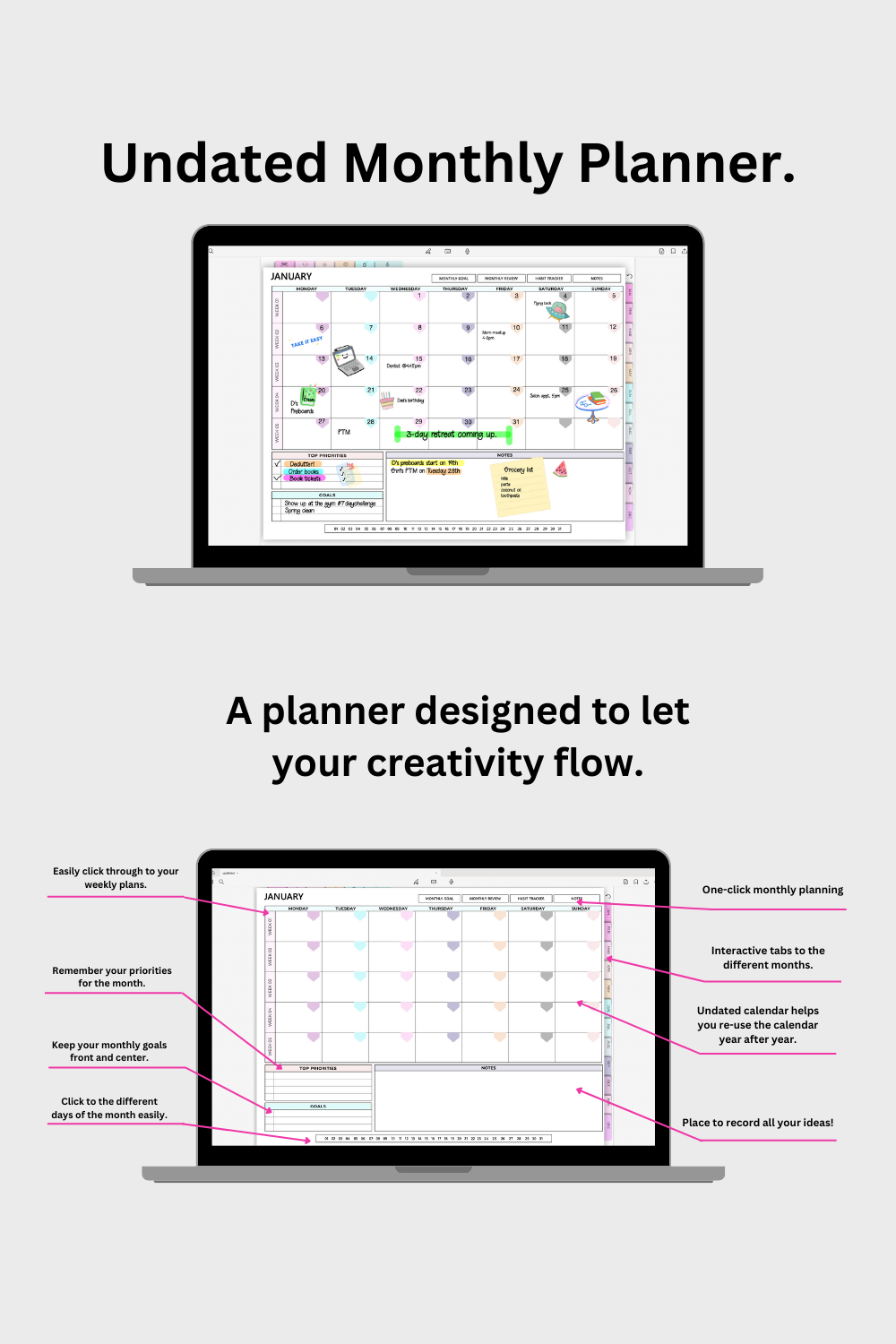 Well-Balanced Life Digital Planner