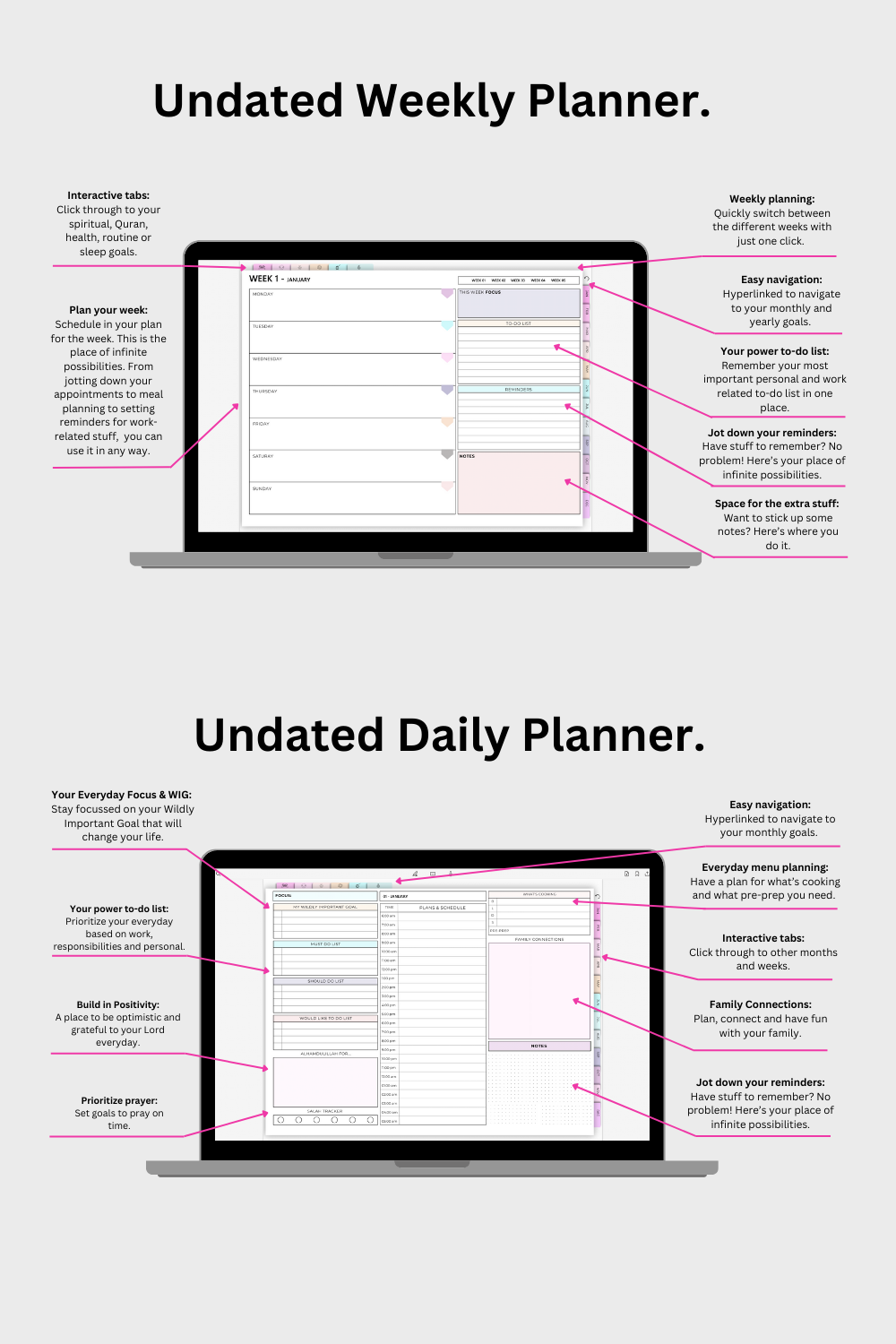 Well-Balanced Life Digital Planner
