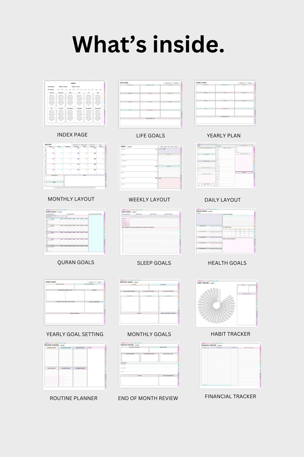 Well-Balanced Life Digital Planner