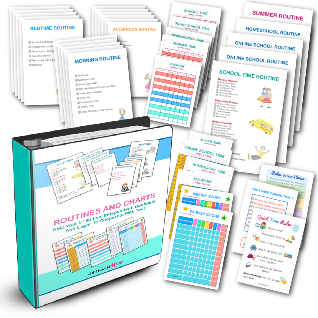 Ultimate Routines Charts & Checklists Pack for Everyday Habits and Family Culture