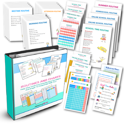 Ultimate Routines Charts & Checklists Pack for Everyday Habits and Family Culture